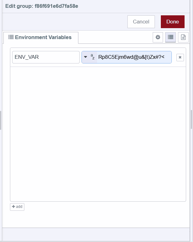Image showing Node-RED Palette Search bar